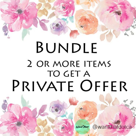 Bundle 2 or more items to get a Private Offer! - Picture 1 of 1